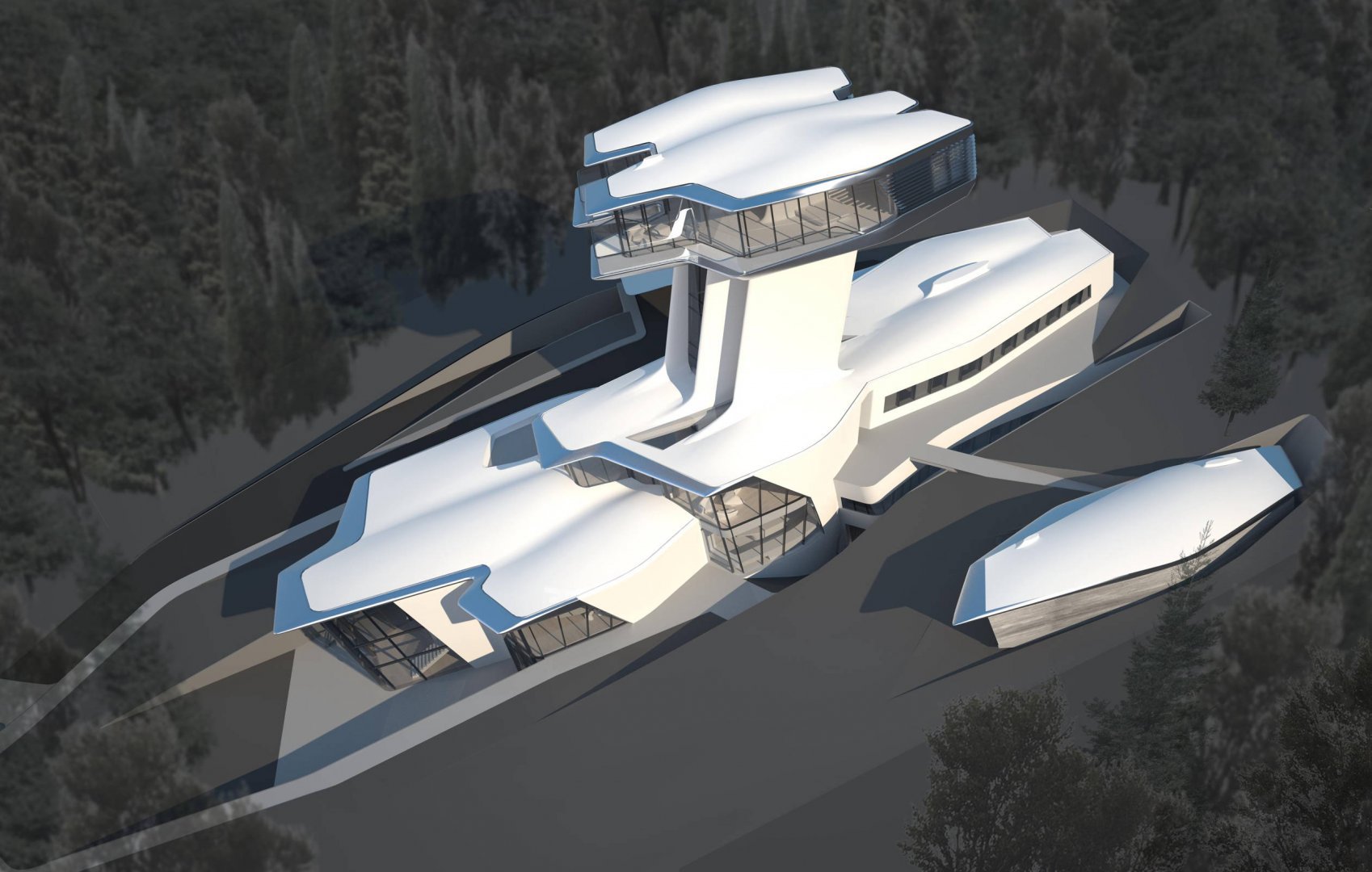 Загородный дом Вячеслава Доронина и Наоми Кэмпбелл/ Capital Hill Residence